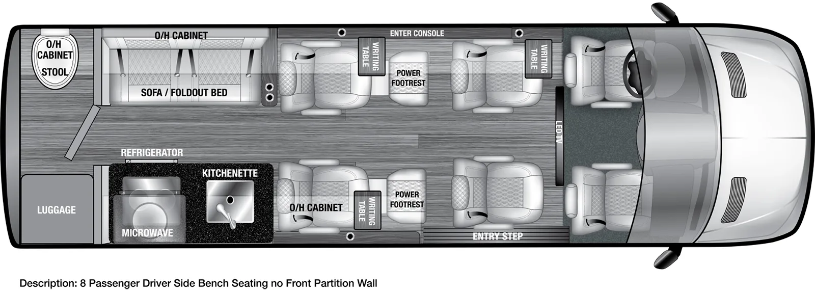 Vcruise 8DB Floorplan